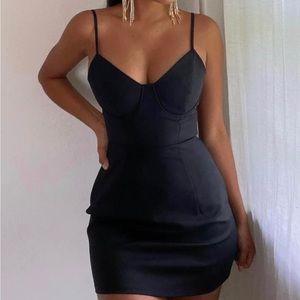 Princess poly Novella Mini Corset Dress